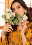 Stylish Women's Stitched Printed Shirt and Trouser Set, 2 Pcs, Arabic Linen